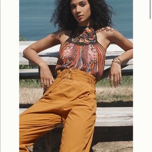 NWT Anthropologie Bhanuni Fiona embroidered top